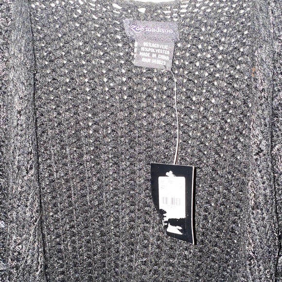 Butterfly Metallic Ruana - Picture 4 of 6